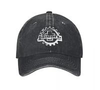 Laibach, Avant-Garde Industrial, Dark Wave, Gear & Cross Denim Hat Designer Breathable Summer Hat Gorra de Béisbol Hombres