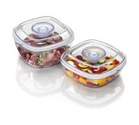 Laica Accesorio Para Sello Al Vacío 2 Contenedores Para Selladora Al Vacío