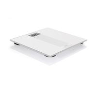 Laica Báscula de Baño Electrónica PS1054 Blanca, Peso Máximo 180 kg, Cristal Templado