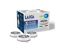 Laica Fast Disk Pack 3 Filtros de Carbono para Botella Filtrante Flown go