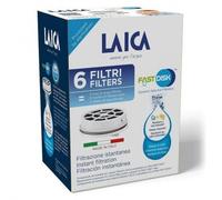 Laica Fast Disk Paquete De 6 Discos Filtrantes Para Botellas Filtrantes