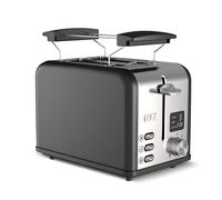 Tostador Laica HI1000L/ 880W/ Negro y Plata