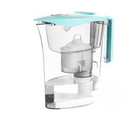 LAICA Jarra Filtrante MikroPLASTIK-STOP (3L) - Doble Filtración con 3 Filtros bi-flux + 1 Filtro Microplásticos - Bloquea hasta 99.9% de Microplásticos (1 μm) - Con Temporizador - Italia