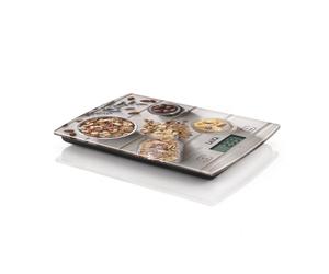 Laica KS1034 Libra de Cocina Electrónica Capacidad Max 5 KG Con Plato Burbujas