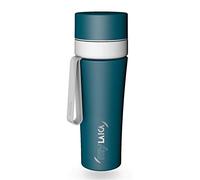 Laica MyLaica Botella Personal Deportiva, 0,5 L, Acero Inoxidable, filtrante, Verde