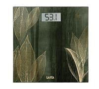 Laica PS1077, Báscula de baño con pantalla LCD, Peso máximo 180 Kg, New Art Desing Collection