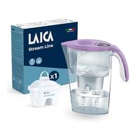 LAICA Stream Line Jarra Filtrante - 2,3L, Temporizador Digital, Lila