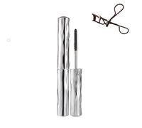 Laidanyou Mascara, Laidanyou Small Steel Mascara, 360° Slim Volume Curling Smudgeproof Waterproof Mascaras with Eyelash Curler, Make Eyelashes Longer and Thicker (1PCS)