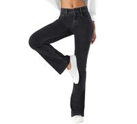 LaiEr Jeans de Yoga elásticos de Cintura Alta para Mujeres,Levantar la hendura y Ajustar el Cuerpo diseño de Cremallera para el, Pantalones Deportivos Ligeros Suaves y cómodos.(Gris Oscuro XL)