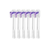 Laifen 6 Cabezales de Repuesto para Wave Pro/Special, Blanqueamiento | Cerdas Suaves, Sustitución cada 90 Días, Pack de 6, Limpieza Eficaz, Compatible con el Cepillo Eléctrico Laifen