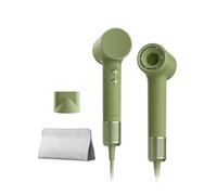 Laifen Mini secador de pelo de iones negativos con motor sin escobillas de 110.000 rpm para secado rápido, secador de pelo silencioso de viaje de alta velocidad(Verde)