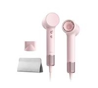 Laifen Mini Secador de Pelo 200 M Iones Motor sin Escobillas de 110K RPM Secado Rápido Control Inteligente de Temperatura Modo para Niños Boquilla Magnética Ligero 299g Viaje Rizado Alisado (Rosa)