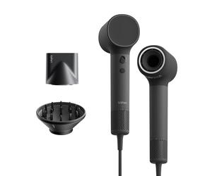 Laifen Neo Secador, 200M Iones Negativos, 2 Boquillas Magnéticas, Negro