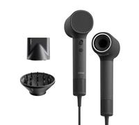 Laifen Neo Secador de Pelo con Motor Sin Escobillas de 110 000 RPM, 200 Millones de Iones Negativos y Control de Temperatura, Ultraligero 390 g, Bajo Ruido 59dB, 2 Boquillas Magnéticas (Negro)