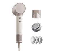 Laifen Neo Special Secador de Pelo con Tecnología de Infusión de Aceite, Secado en 3 Min, Motor 110.000 RPM y 200M Iones, Incluye Boquilla Nutritiva y Alisadora Magnéticas, Control 58°C (Oro Champán)