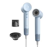 Laifen SE Secador de Pelo 200 M Iones Motor sin Escobillas de 105 000 RPM Secado Rápido Control Inteligente de Temperatura con 2 Boquillas Magnéticas Bajo Ruido Viaje Hogar Rizado Alisado (Azul)