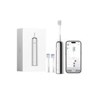Laifen Wave Cepillo De Dientes Eléctrico Con Tecnología De Oscilación Y Vibración Cepillo Sónico Para Adultos Incluye 3 Cabezales Recargable Magnético IPX7 Impermeable Ideal Viaje (Acero Inoxidable)