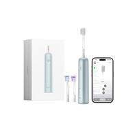 Laifen Wave Cepillo De Dientes Eléctrico Con Tecnología De Oscilación Y Vibración Cepillo Sónico Para Adultos Incluye 3 Cabezales Recargable Magnético IPX7 Impermeable Ideal Para Viaje (Aluminio Azul)