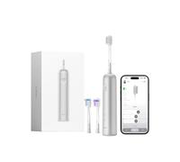 Laifen Wave Cepillo De Dientes Eléctrico Con Tecnología De Oscilación Y Vibración Cepillo Sónico Para Adultos Incluye 3 Cabezales Recargable Magnético IPX7 Impermeable Ideal Para Viaje (Aluminio)