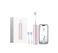 Laifen Wave Cepillo De Dientes Eléctrico Con Tecnología De Oscilación Y Vibración Cepillo Sónico Para Adultos Incluye 3 Cabezales Recargable Magnético IPX7 Impermeable Ideal Para Viaje (Aluminio Rosa)