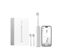 Laifen Wave Cepillo de Dientes Eléctrico Tecnología Oscilación Vibración Sónico Adultos Incluye 3 Cabezales Carga Magnética IPX7 Impermeable Diseño Antimoho Integrado Ideal Viajes ABS (Blanco)