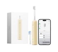 Laifen Wave Special Cepillo de Dientes Eléctrico Sónico Primera 60° Oscilación Vibración 50 Días de Autonomía 2 Cabezales Resistencia IP68 Certificado ADA Personalización APP Antimoho Viaje (Amarillo)