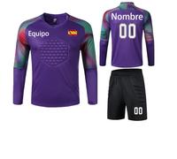 LAIFU Equipaciones de Portero Personalizado (Camiseta de Portero + pantalón Corto o pantalón) - Camiseta de Portero de Fútbo para Adulto Juvenil