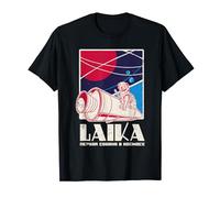Laika Gagarin Dog Sputnik Rusia URSS Camiseta