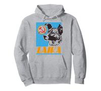 Laika perro Sputnik perro espacial URSS Sudadera con Capucha