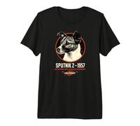 Laika The Space Dog Camiseta Premium