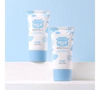 LAIKOU Crema Solar SPF 50, 2 Piezas de 50ml, Hidratante, Resistente al Agua, Protección UVA/UVB para Todo Tipo de Piel (Milk)