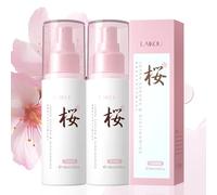 LAIKOU Tónico Facial Hidratante, Sakura Toner, para Refrescante, Purificante e Hidratante - Todo Tipo de Piel - 100 ml x 2