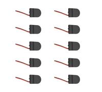 Laikoutd 10 Unids/Pack 20x3 2mm LIR2032 Caja Organizadora De Batería con Protectora Volteada para Gestión Eficiente De La Energía