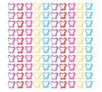 Laikoutd 100 Uds. Cuentas Espaciadoras Sueltas para Hacer Joyas Pulseras Collares Decoraciones Accesorios Hechos A Mano Manualidades Cuentas De Pulsera Amantes