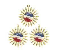 Laikoutd 3 Piezas Atractivo De Acero Inoxidable Inspirado En La para Collar Mujer Accesorios Joyería Artística Colgantes Colgantes Chapados En Oro Y Plata