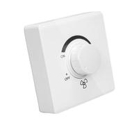 Laikoutd 86 Tipo Ventilador Techo Ajuste Ajuste Superficies Velocidad del Ventilador Montaje Botón Control Conmutación Giratoria Ajuste Velocidad Sin Pasos Control Velocidad Sin Paso