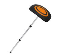 Laikoutd Accesorio de viaje de golf portátil con estructura protectora de 4 y universales para la mayoría de bolsas de aerolíneas, protector de palos de golf