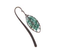 Laikoutd Accesorio Esencial con Textura De Metal Compañero Libros Inspirado En Un Árbol Iluminado por La Adecuado para Varios Tamaños Libros Use Un Marcapáginas Metal