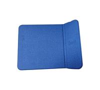 Laikoutd Alfombrilla de ratón con Carga de Radio Flexible, 15 W, Dispositivo rápido, Vida útil permitida, Asistencia telefónica, luz LED Inteligente, Resistente Agua, Piel sintética, Alfombrilla de