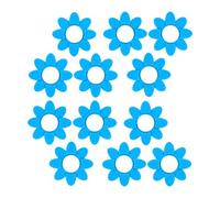 Laikoutd Amortiguador de Cuerda de Tenis de Silicona con Forma de Flor, 12 Uds, amortiguadores para Raqueta y amortiguadores de Cuerdas