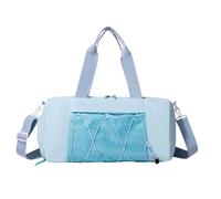 Laikoutd Bolsa de gimnasio de gran capacidad con múltiples compartimentos, poliéster impermeable, Fitness, equipo de Fitness y Yoga esencial para viajes