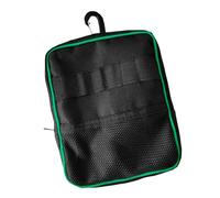 Laikoutd Bolsa organizadora de pelotas, soporte para pelota de Golf de poliéster impermeable, almacenamiento con múltiples compartimentos para camisa de Golf y deportes aire libre