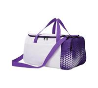 Laikoutd Bolso de hombro atlético plegable con correa ajustable para hombro gimnasio impermeable para entrenamiento diario y entrenamiento de fútbol deporte plegable compacto