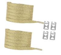 Laikoutd Cordones Elásticos Brillantes Que No Se Atan Con Clips De Metal Para Un Uso Rápido Viajes Diarios Fitness Y Actividades Aire Libre Cordones Elásticos Zapatos