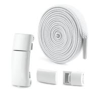 Laikoutd Cordones Elásticos Planos Para Zapatos Con Hebillas De Metal Sin Atar Zapatillas De Deporte Repuesto Niños Y Hebillas Magnéticas