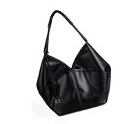 Laikoutd Elegante bolso de hombro de ante de gran tamaño con reforzada, bolso Interior para las axilas, bolso de compras moderno para mujer, bolsos de viaje