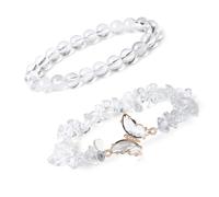 Laikoutd Juego De 2 Pulseras Con Colgante Accesorio Pulsera Con Cuentas A Para Amantes Los Buscadores Estilos