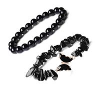 Laikoutd Juego De 2 Pulseras Con Colgante Accesorio Pulsera Con Cuentas A Para Amantes Los Buscadores Estilos