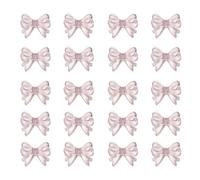 Laikoutd Juego De 20 Cuentas Acrílicas con Diseños Únicos Lazos Elaboración Elegante para Pulseras Collares Y Aretes Fabricación Collares Y Pulseras
