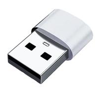 Laikoutd Metal USB Tipo C Femenino A USB2.0 Adaptadores Masculinos Convertidores Datos 10 Gbps Adaptadores OTG para Computadoras Portátiles Teléfono Tipo C A Adaptadores USB